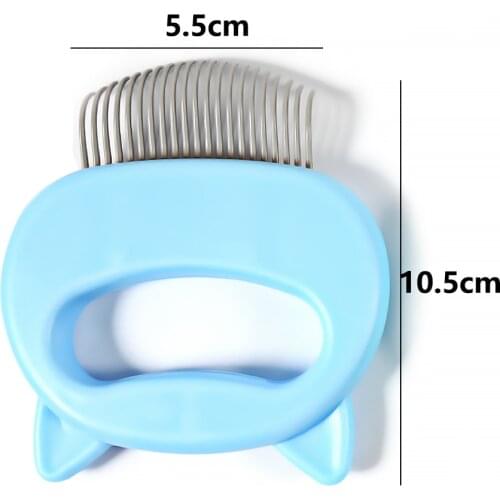 Dog Cat Combs Hair Remover Brush Pet Grooming Tools Dog Massage Comb Brush Remove Loose Hairs Pet