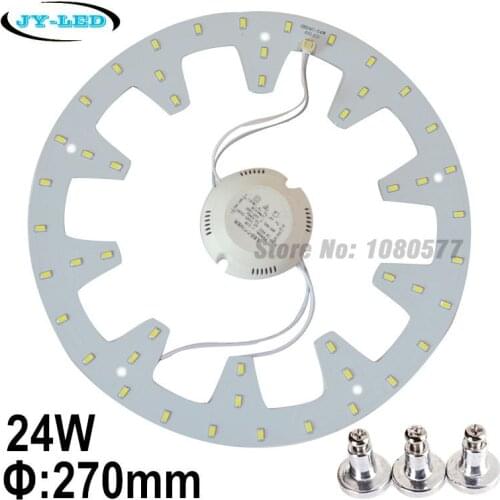 24W LED Board Panel Ceiling Light Ring Panel Circle light SMD 5730 led panel With Magnet Screw + Driver