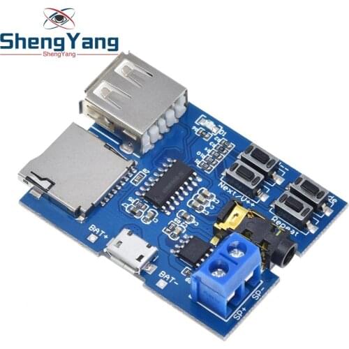 TF card U disk MP3 Format decoder board module amplifier decoding audio Player