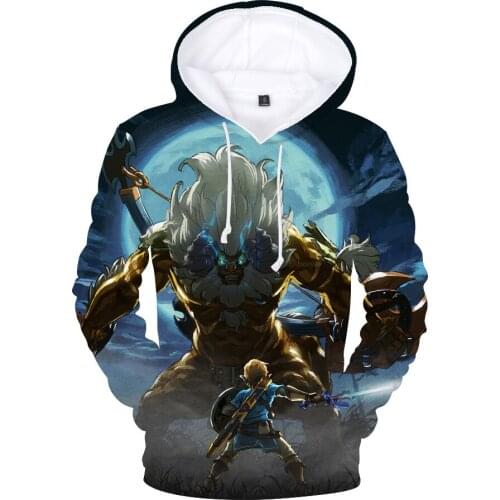 The Legend of Zelda 3D Print Hoodies Men/Women Harajuku Streetwear Hoodie Sweatshirt Boys Girls Hip hop Jacket Coat Kids Clothes