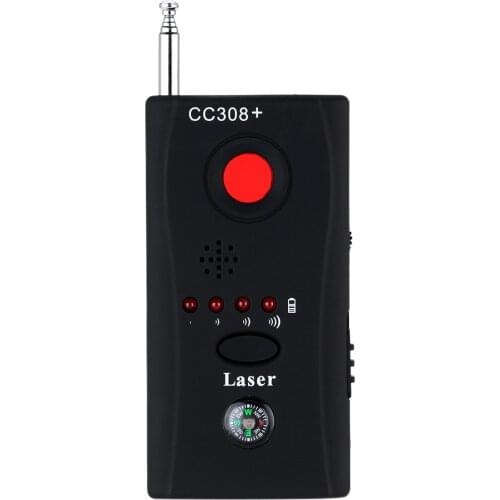 Newest Multi Wireless Radio Wave Signal RF GSM Device Spy Pinhole Hidden Camera Lens Sensor Scanner Detector Finder CC308