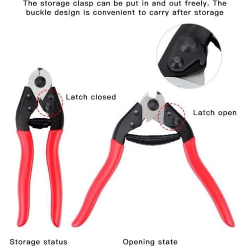 Bicycle Cable and Housing Cutter up to 5/32" Cycling Shifter Wire Brake Cable Cutting Tool Bicycle Repair Tools