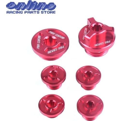 Billet Timing Oil Plug Screw Bolt Set For ZONG SHEN Motorcycle NC250 NC 250CC Water cool Engine Kayo K6 T6 Dirt Bike Motocross