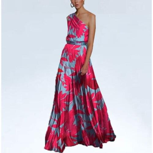 2021 Summer printing dress Elegant long Dress Women Fashion sleeveless dress women vestidos Sexy Backless Maxi Boho dresses