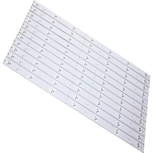 1set =11pcs 100% new For Hisense 55 inch TV backlight strip LED55K20JD led backlight for SVH550AA2-REV05-7LED-130719