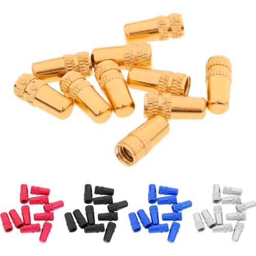 10Pcs Bike Bicycle Fixie MTB Presta Wheel Rim Tyre Stem Air Valve Cap Protector Dust Cover