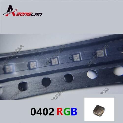 200PCS/lot LED 0402 / 1005 SMD light beads bright RGB red green blue LED light emitting diode original