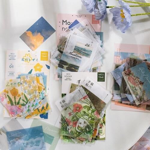 8packs/LOT dream series Creative decoration DIY masking washi paper stickers