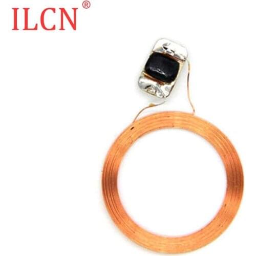 S50 1K IC 13.56MHz FM11 RF08 MF F08 Key Fob Ring RFID NFC Tags Circular Copper Line Naked Coil Chip Access Control Keyfob 1pcs