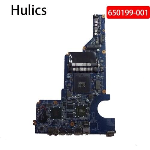 Hulics Original 650199-001 for HP pavilion DAOR13MB6E1 G4-1000 G4 G6 laptop motherboard with HM65 chipset 100% full tested ok