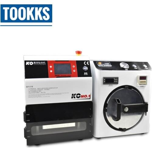 KO No.1 Universal OCA Vacuum Laminating Machine + Autoclave Bubble Remover For Phones LCD Touch Screen Refurbish