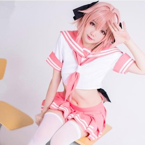 Fate / Grand Order Costume For Women Sailor School Uniform Suit Astolfo Fancy Outfit Anime Halloween Cosplay