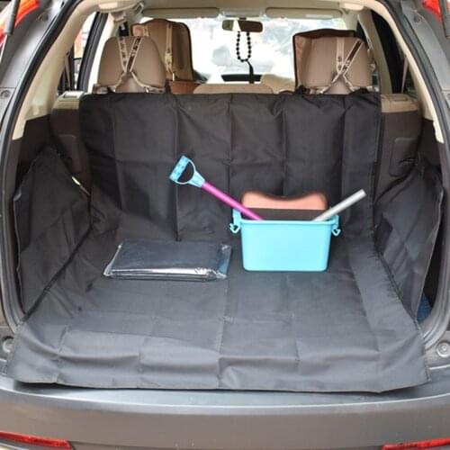 Pet Dog Mat Waterproof Oxford Cloth Car Trunk Pet Pad Black 3D Stereo SUV Dog Out of The Car Mat Automobiles Cargo Liner