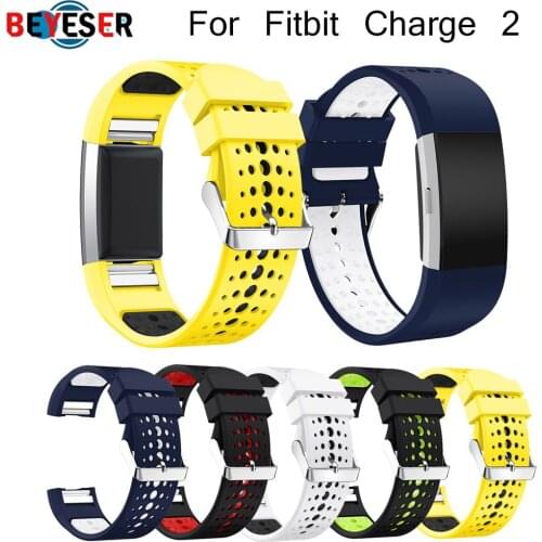 Multi-hole Color Replacement Watch Strap for Fitbit Charge 2 Adjustable Smart Band Replace Strap For Fitbit Charge 2 Bracelet
