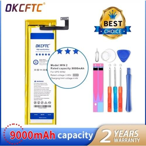 OKCFTC 9000mAh 6438132-2S Battery for GPD WIN2 WIN 2 Handheld Gaming Laptop