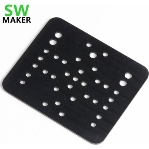SWMAKER Openbuilds CNC DIY parts accessory 40mm OPENRAIL GANTRY PLATES aluminum alloy Open rail gantry plate