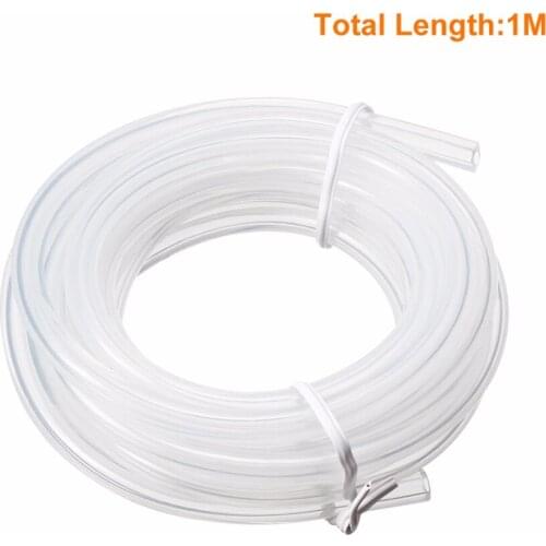 UXCELL Clear Transparent Silicone Translucent Tube Water Air Pump Hose Pipe Homebrew 2mm x 5mm High Quantity