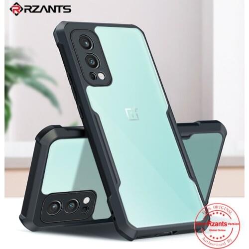 Rzants For OnePlus Nord 2 5G Case Hard [Blade] Shockproof Slim Crystal Clear Cover funda Casing