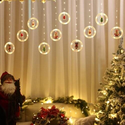 3M Christmas Decorations Led Lights Wishing Ball Icicle Light String Luminous Pendant Christmas Wedding Holiday Decoration