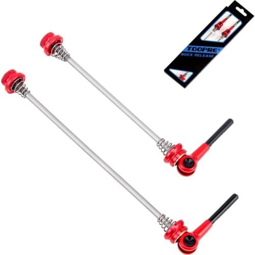 1 Pair Ouick Release Skewer Titanium Alloy MTB Road Bike Cycling Tools Bike Axle Wheel Hub Quick Release Lever Bicycle Accessory