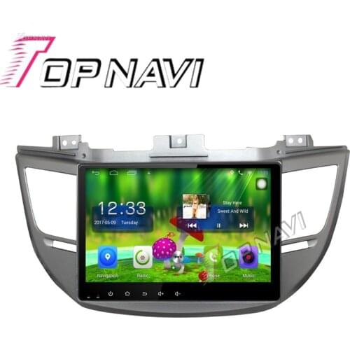 Topnavi 10.1'' Quad Core Android 6.0 Car GPS Navigation For HYUNDAI IX35/Tucson 2015 Radio Audio Multimedia Stereo Without DVD