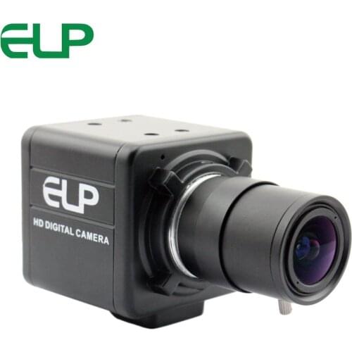 CS Mount 2.8-12mm Manual Varifocus Webcam 1920*1080 H.264 30fps CMOS AR0330 UVC Plug Play USB Camera with Case