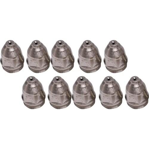 10 Sets of P80 Nozzle/Tip Electrode Consumables Plasma Cutting Torch/Spray Parts Accessories for LGK100/CUT80 80A-100A