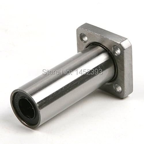 Free shipping LMK8LUU 8 mm Long Square Flange Type Linear Bearing CNC parts 3d printer parts