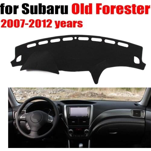 Car dashboard covers for Subaru old Forester 2007-2012 years Left hand drive dashmat pad dash cover auto dashboard accessories