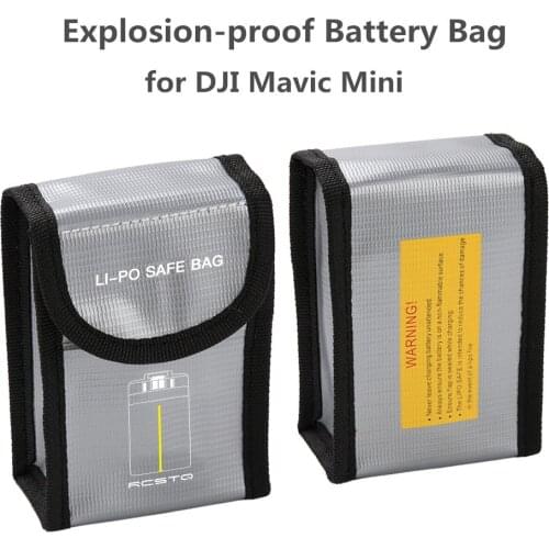 For DJI Mavic Mini Battery package 1/2/3 Battery pack Protective Storage Bag LiPo Safe Bag Explosion-Proof For DJI Mavic Mini