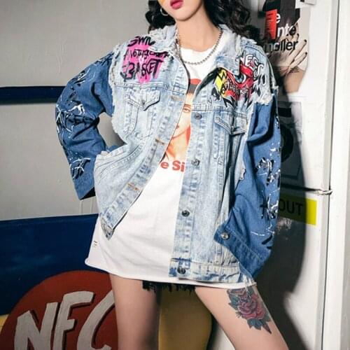 LLLmwybiao Womens Denim Jackets