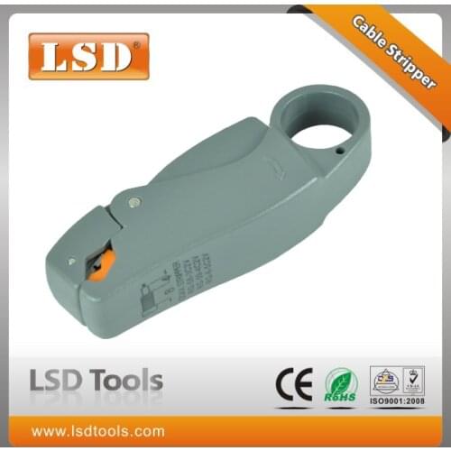 LS-322 Coaxial cable stripper RG-58/59/6 wire stripping tools mini round cable stripper