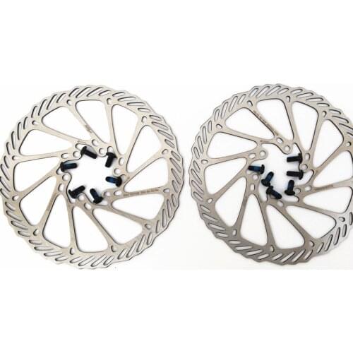 Hydraulic Mechnical Mountain Bicycle Disc Brake Rotor 6 Bolts 160/180MM MTB Road Bike Brake Disc Rotors