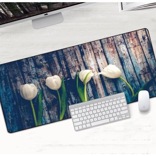 Art Flowers and Leave Office Pad DIY Custom Mousepad Fashion Computer Mouse Pad Cheap Birthday Gifts Mice Mat for Notebook Mouse