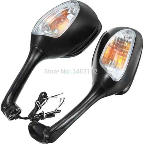 Motorcycle Turn Signal Mirrors For Suzuki GSXR 600 750 2006-2010 GSXR1000 05-08 K6 K7 K8