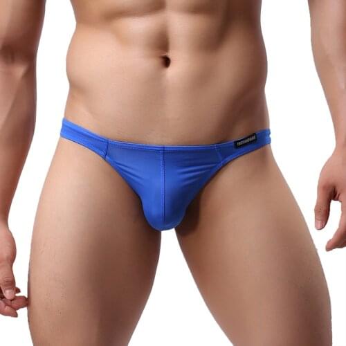 Men Thong G-string Ultra Thin Slip Homme String Transparent Panties Thongs Tangas Bikini Exotic T-back Underwear Heren Ondergoed