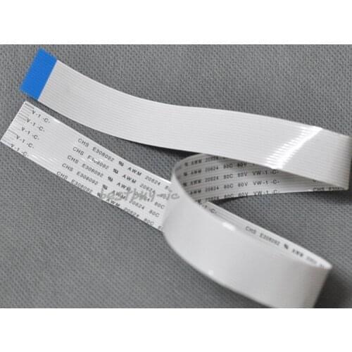 1.0mm Spacing + 350mm Length +16Pin A / same direction line Soft wire FFC Flexible Flat Cable. 16P-1.0A-350MM