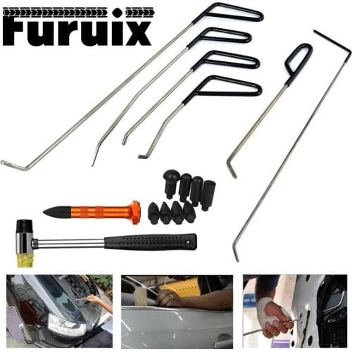 No Paint Dent Repair Car Dent Remover Kit Bar Hook Tool Hail Hammer Dent Remover for Car Hail Damage and Door Dings Repair
