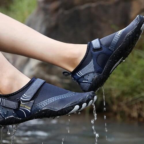 2021 New Fishing Shoes Mens Outdoor Beach Diving Surfing Shoes Swimming Thick-soled Breathable Rubber Shoes See Picture#g30