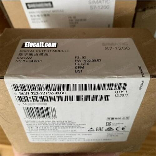 Original 6ES7222-1BF32-0XB0 for SIMATIC S7-1200 Digital Output Module SM1222 6ES7 222-1BF32-0XB0 8 DO 24 V DC