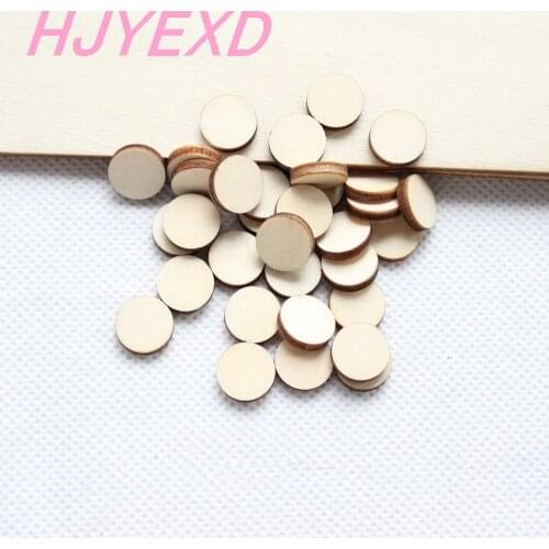 8mm/10mm/12mm /16mm High Quality Blank Wood Circle Earring Accessories Unfinished Rustic Disc -CT1297