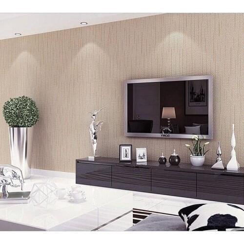 Modern minimalist plain foam color non-woven wallpaper home improvement project wallpaper for living room bedroom decor