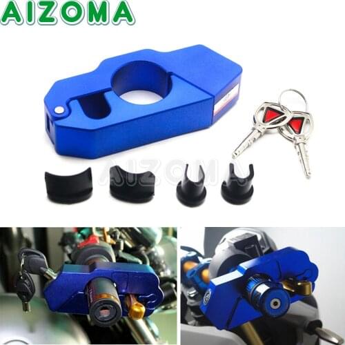 Sports Bikes Aluminum Safety Lock Scooter Auto Motorcycle Handlebar Brake Lever Locks For Yamaha Dirt Bike Honda Kawasaki
