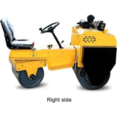 YUGONG Hydraulic Walk Behind Mini Single Double Drum Compactor Road Pedestrian Vibratory Vibration Road Roller Machine