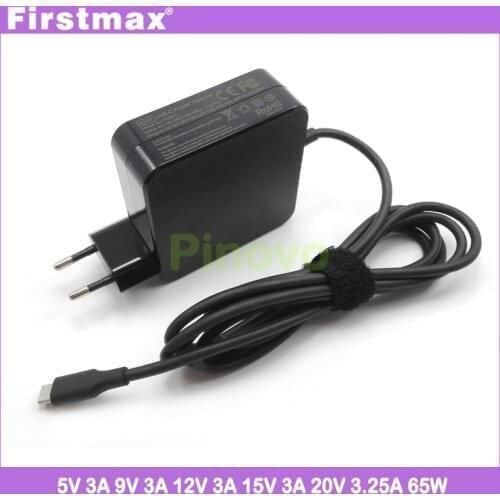 65W USB-C type C laptop charger ac adapter for HP Chromebook 11 G6 G7 G8 EE 14 G5 G6 Spectre Folio pro 13 power supply