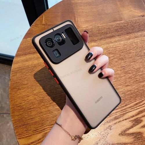 Camera Lens Protection Phone Case For Xiaomi Mi 11 Ultra Case Soft Silicone Shockproof Matte Back Cover For Mi 11 Pro Lite Shell