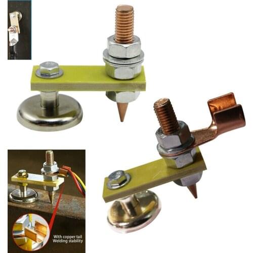1PC Welding Support Magnet Head Magnetic Support Clamp Holder Fixture Strong Welder Single Absorbable Weight 3KG