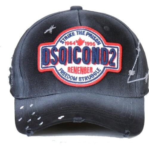 DSQ Brand Baseball cap High Quality Mens and Womens Hats Custom Design DSQ2 Logo Hat Hats Mens Dad Hats