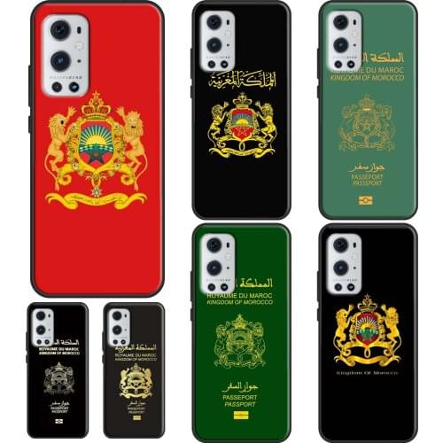 Morocco Flag Coat Of Arms For OPPO Realme GT Neo C3 C11 Q3 6 7 8 Pro Case For OnePlus 8 Pro Nord 9R 8T 9 Pro Cover