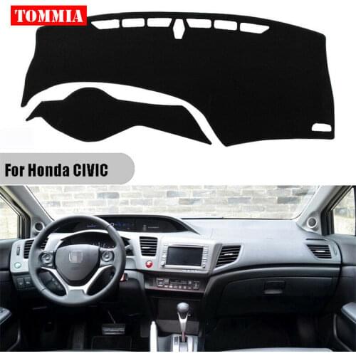 For Honda CIVIC 2012-16 Dashboard Cover Non Slip Dash Mat Sun Shade Carpet Pad